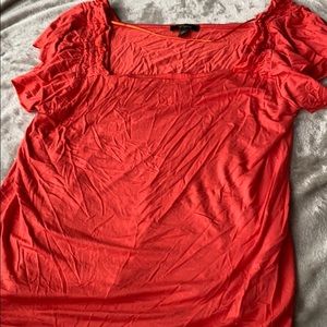 Orange/coral nice shirt